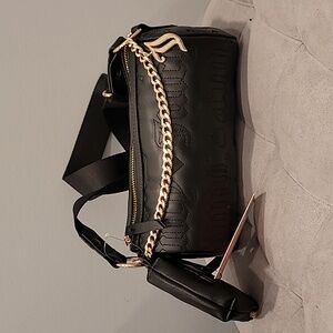 Juicy Couture LIQUORICE Juicy Puff Roll Bag XBody -NWT